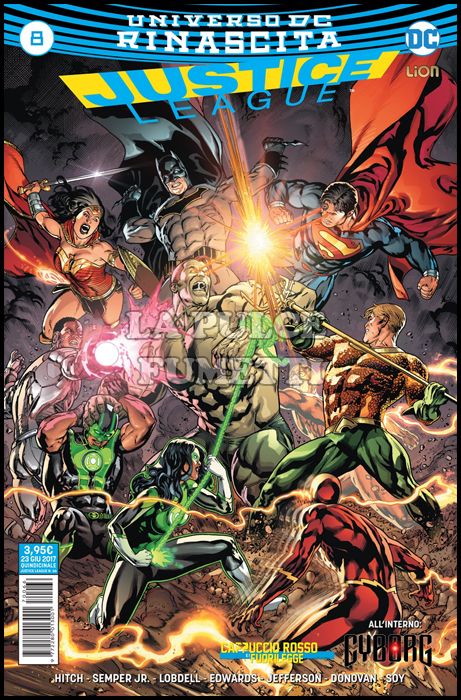 JUSTICE LEAGUE # 66 - JUSTICE LEAGUE 8 - RINASCITA